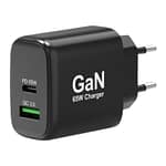 Port Connect 65w Gan Type-c and USB-A Fast Charger
