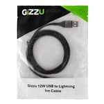 GIZZU-GCPU2L012-01-12W-USB-to-Lightning-1m-Cable_ANGLED-9208-Edit_1500x1500