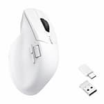Keychron M6 1k Dual-wireless Bluetooth and 2.4g Mouse – White