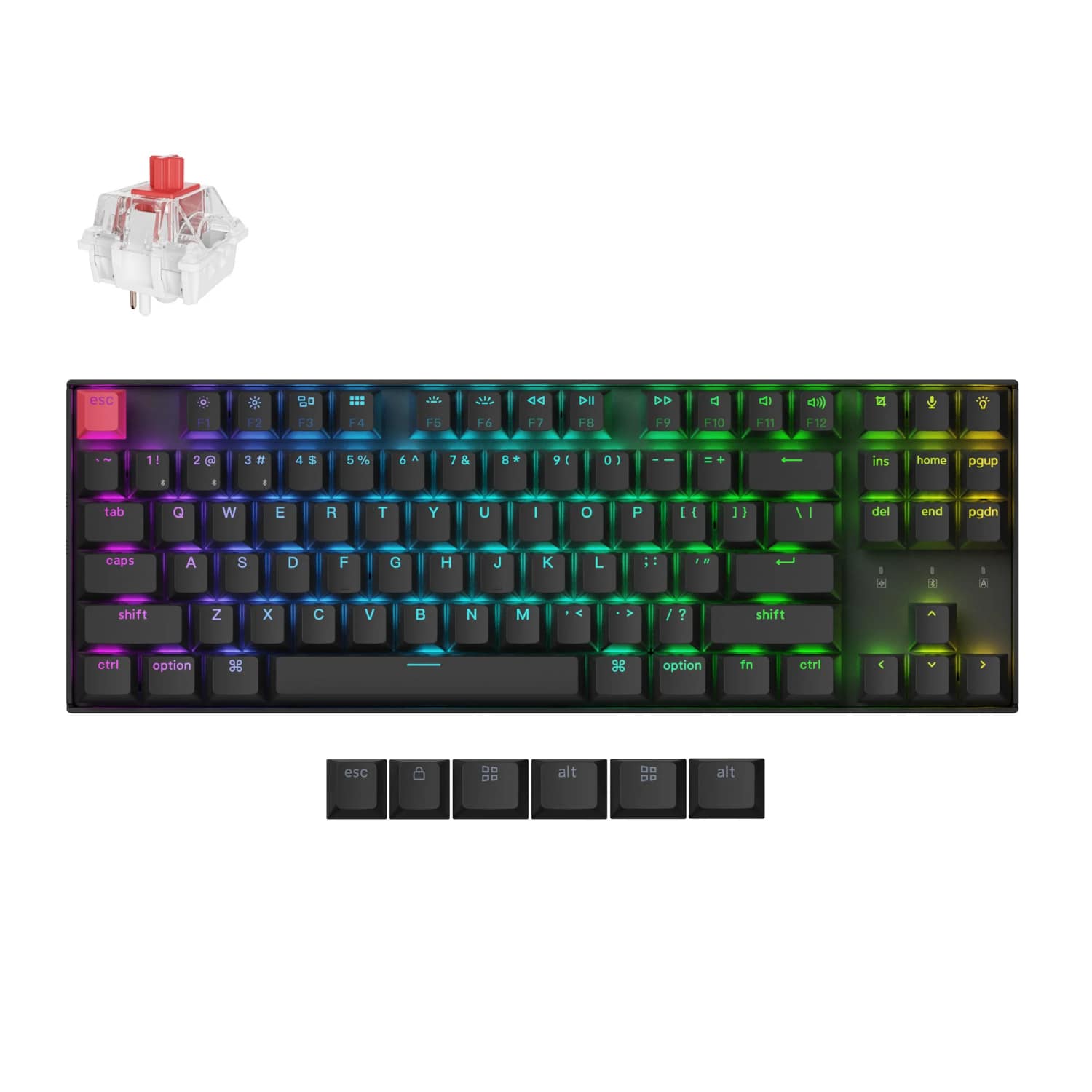 K8X-H1_Keychron-K8-QMK-80-TKL-Wireless-Mechanical-Keyboard-V2-Red-Switches-Black_wr_01a blank