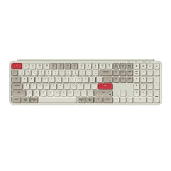Keychron B6 Pro Ultra-slim 100% Wireless Keyboard – Retro Red