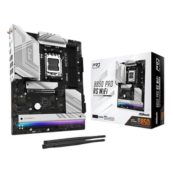 Asrock B850 Pro Rs Wi-Fi ATX Motherboard (AMD Am5, DDR5, Pcie 5.0)