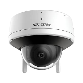 Hikvision Fixed Dome Outdoor Security Camera, 4mm Lens, 2mp