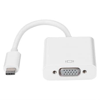 Gizzu 1080p Type-c to Vga Adapter Poly