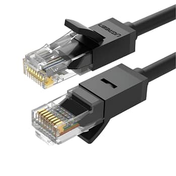 UGREEN Nw102-20159 Cat6 Utp Ethernet Cable 1m - Black