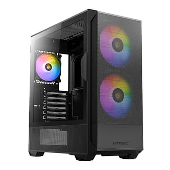 Antec Nx416l ATX | Micro-atx | ITX Argb Mid-tower Gaming Chassis - Black