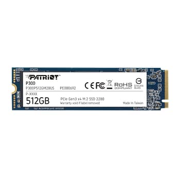 Patriot P300 512gb M.2 Pcie NVMe SSD