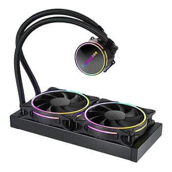 Pcbuilder Hydro Chill 240mm Aio Liquid CPU Cooler Argb