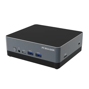 Pcbuilder Cube-n100 4gb DDR4 128gb Windows 11 Home Mini PC