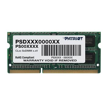 Patriot Signature Line 8gb 1600mhz DDR3 Dual Rank Sodimm Notebook Memory