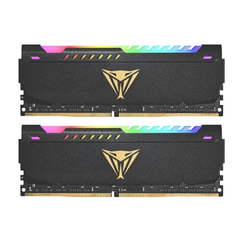 Patriot Vipersteel 32gb Kit (2x16gb) 3600mhz DDR4 Desktop Gaming Memory RGB