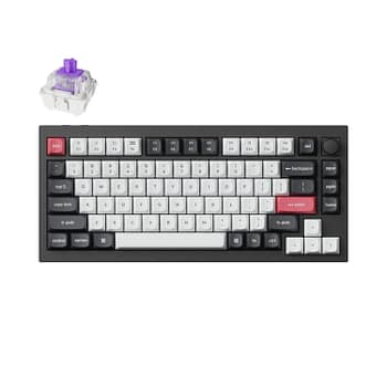 Keychron Q1h-m1 Qmk Wireless Custom Keyboard - Black