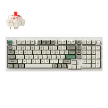 Keychron Q5m-p1 Qmk/via Wireless Custom Keyboard - Shell White