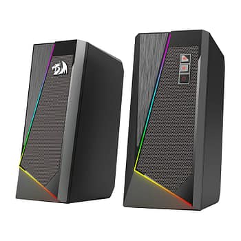 Redragon 2.0 Satellite Speaker Anvil 2 X 3w RGB Usb|aux Gaming Speaker - Black