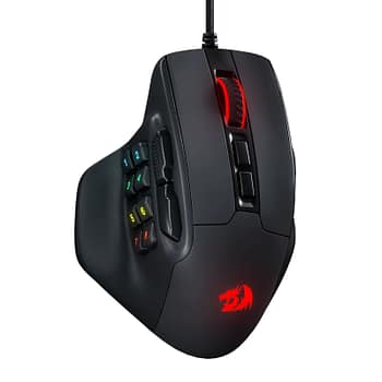 Redragon Aatrox 6200dp RGB Mmo Gaming Mouse - Black