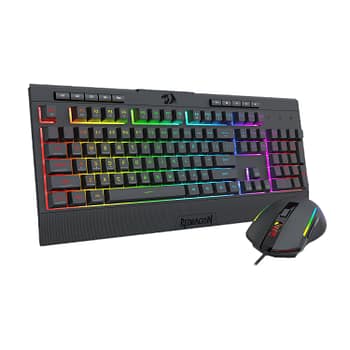 Redragon S151 Gaming Keyboard and Mouse Combo-black