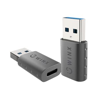 Winx Link Simple USB to Type-c Adapter Dual Pack