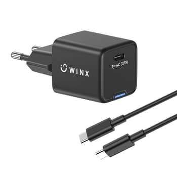 Winx Power Essential Type-c 20w Gan Wall Charger