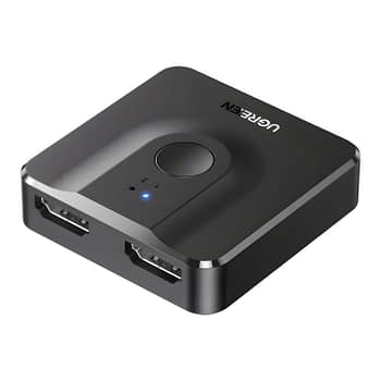 UGREEN Cm217-50966 2-in-1 Bi-directional 4K HDMI Switcher - Black