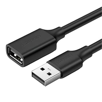 UGREEN USB 2.0 Extension Cable – Male to Female, 480mbps Data Transfer - 1.5m