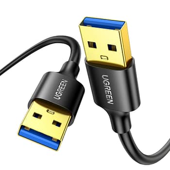 UGREEN USB 3.0 Male to Male Cable, with 5gbps Data Transfer - 1m