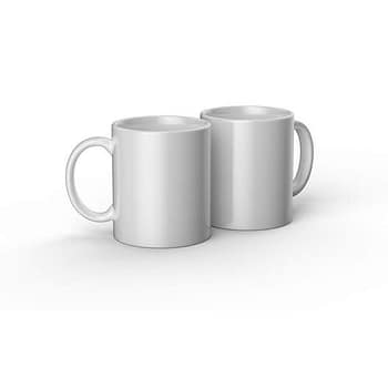 Cricut Ceramic Mug Blank, White - 12 Oz/350 Ml (2 Ct)