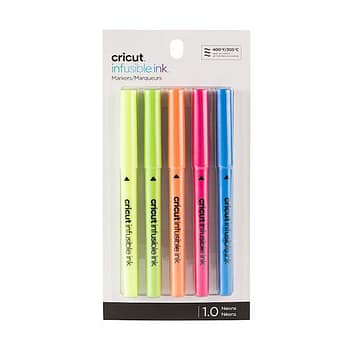 Cricut Infusible Ink Markers (1.0), Neons (5 Ct)