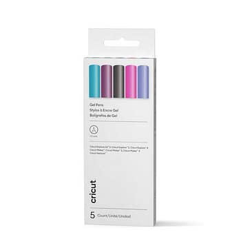 Cricut Gel Pen 1.0 Mm, Peacock Sampler (5 Ct)